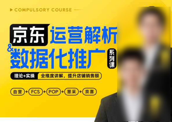 京东运营解析与数据化推广系列课