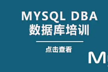 老男孩 大厂DBA直通班2期