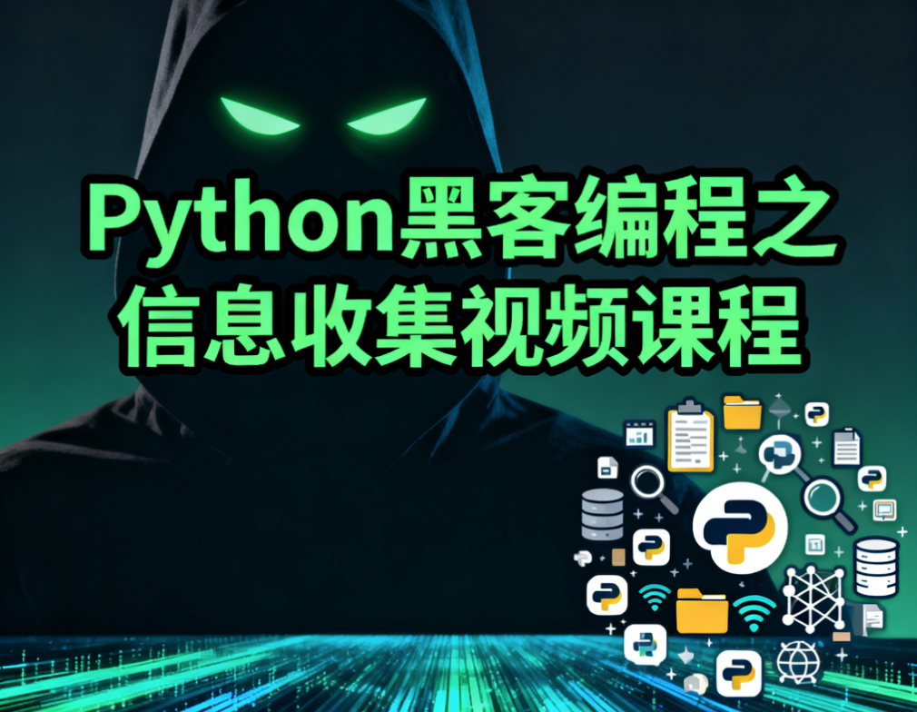 Python黑客编程之信息收集视频课程
