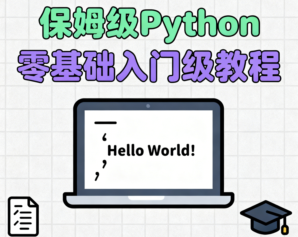 保姆级Python零基础入门级教程