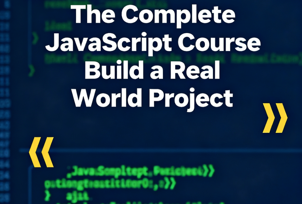 The Complete JavaScript Course Build a Real World Project