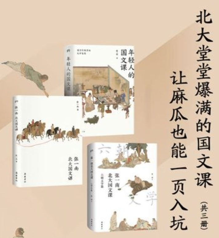 北大堂堂爆满的国文课：让麻瓜也能一页入坑（全3册）