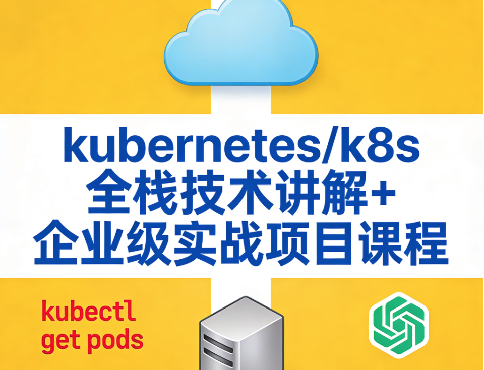 kubernetes/k8s全栈技术讲解+企业级实战项目课程