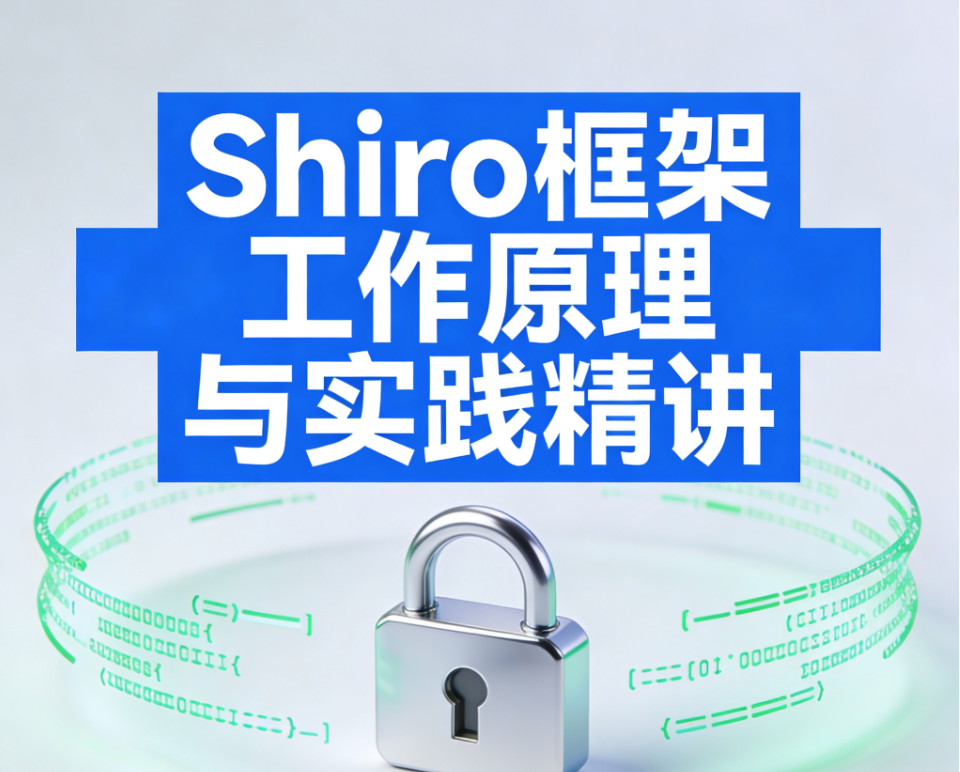 Shiro框架工作原理与实践精讲