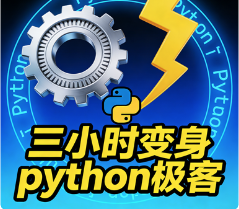 三小时变身python极客