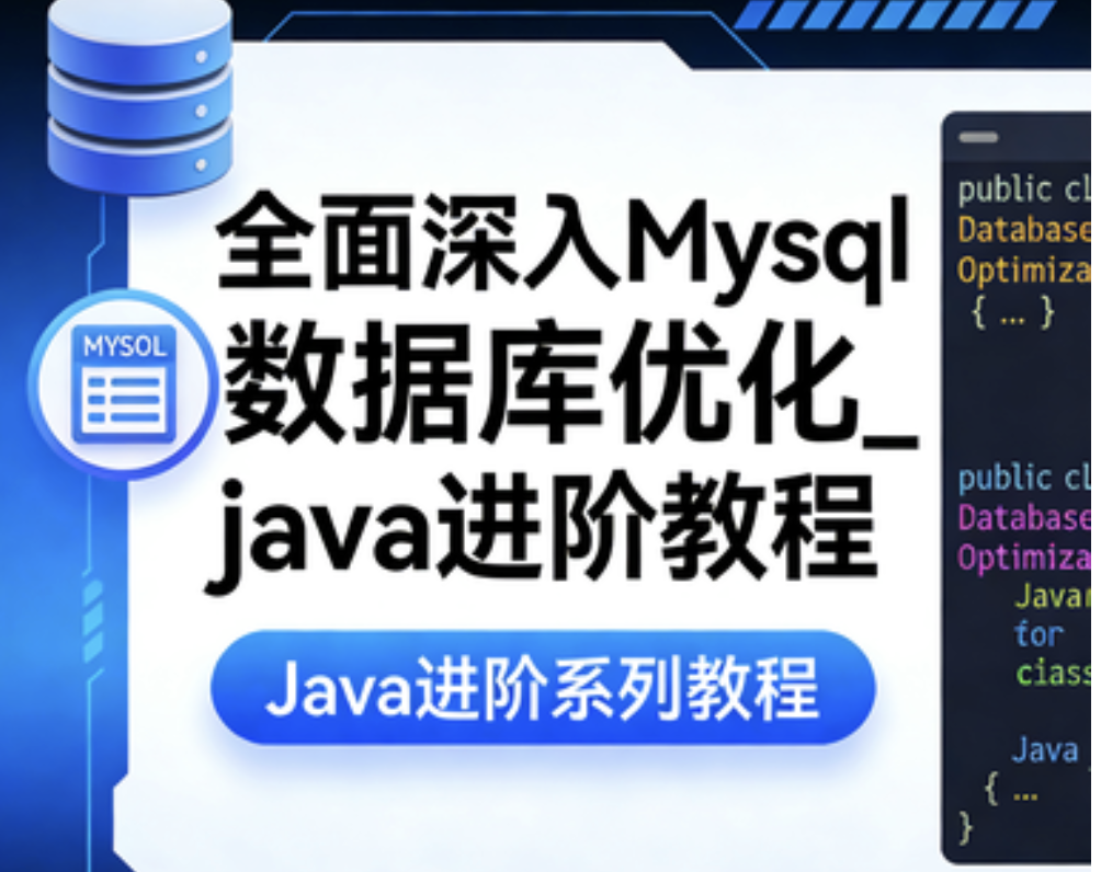 全面深入Mysql数据库优化_java进阶教程