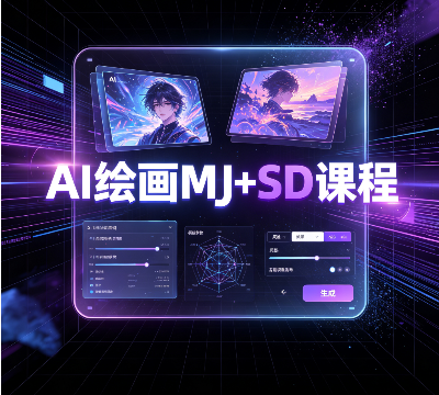 zh-AI绘画MJ+SD课程